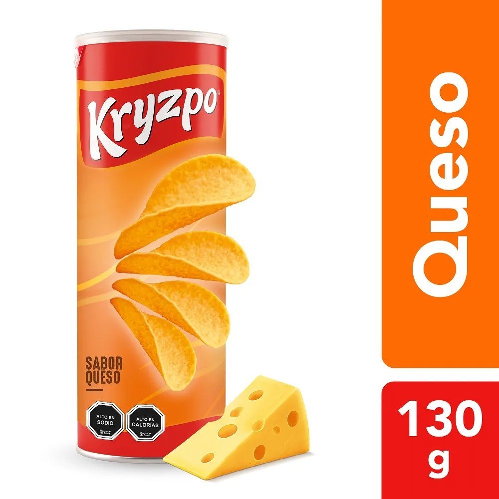 PAPAS KRYZPO QUESO *130GRS.                       