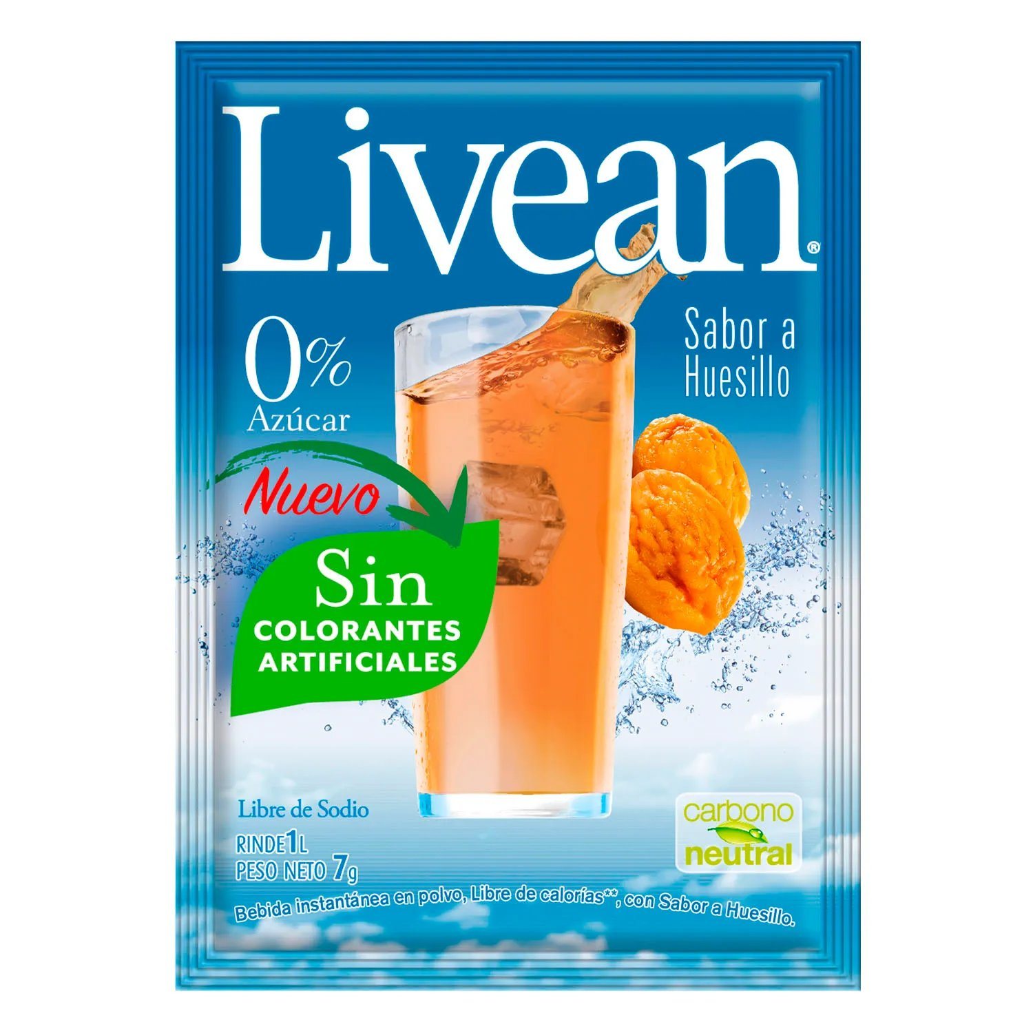 LIVEAN HUESILLO 130*7GRS.                         