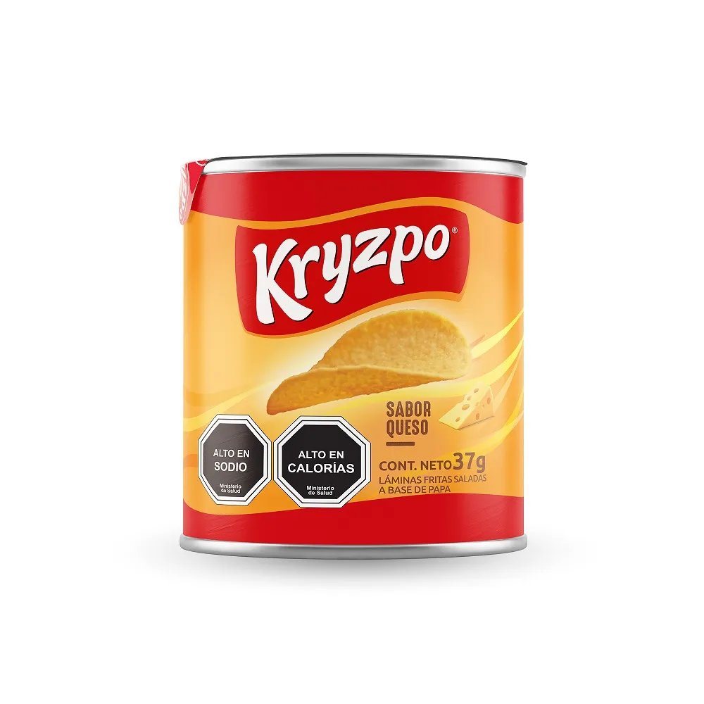 PAPAS KRYZPO QUESO *37GRS.                        