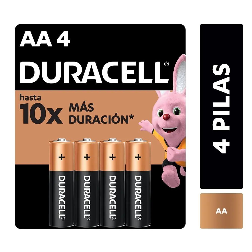 PILA DURACELL AA*4UN                              
