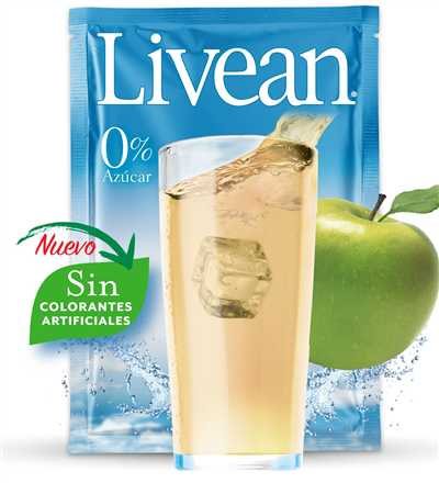 LIVEAN MANZANA  130*7gr                           