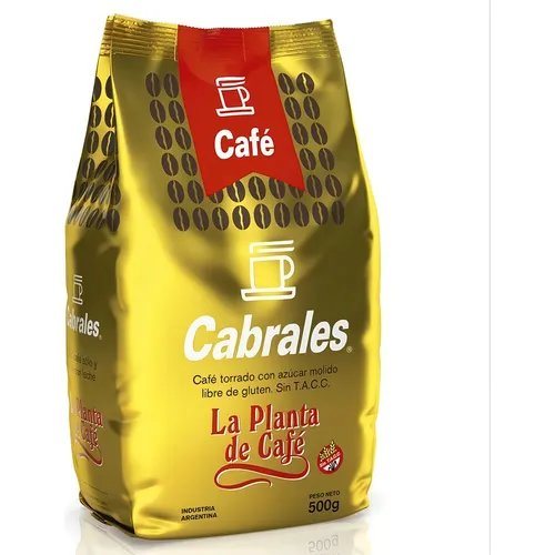 CAFÉ LA PLANTA TORRADO MOLIDO *500G CABRALES      